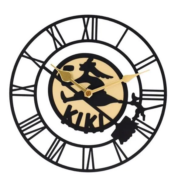 KIKI'S DELIVER YSERVICE - Kiki pannel - Clock 20x20x2.5cm